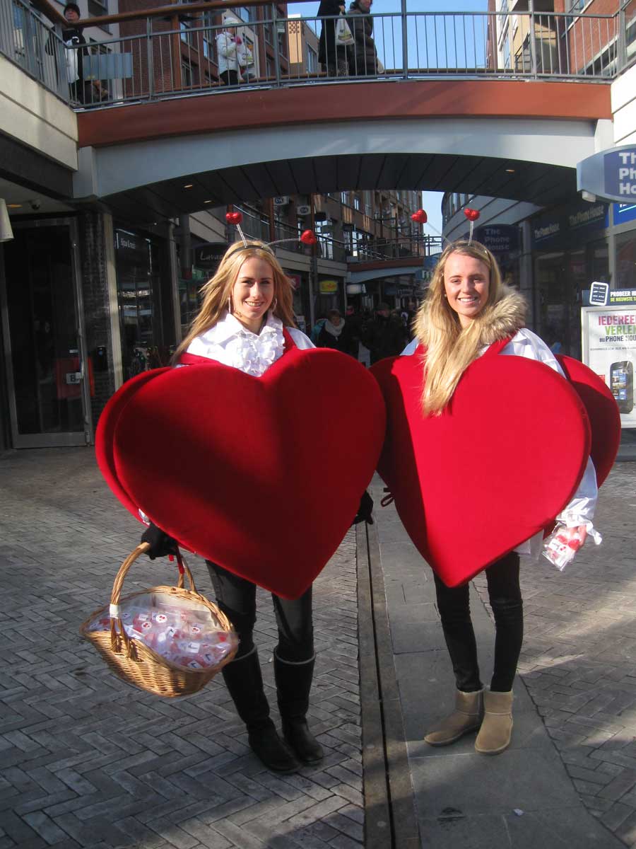 Valentijnsdag in uw wineklcentrum